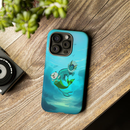 Aquatic Friends Phone Case – Oshawott & Vaporeon