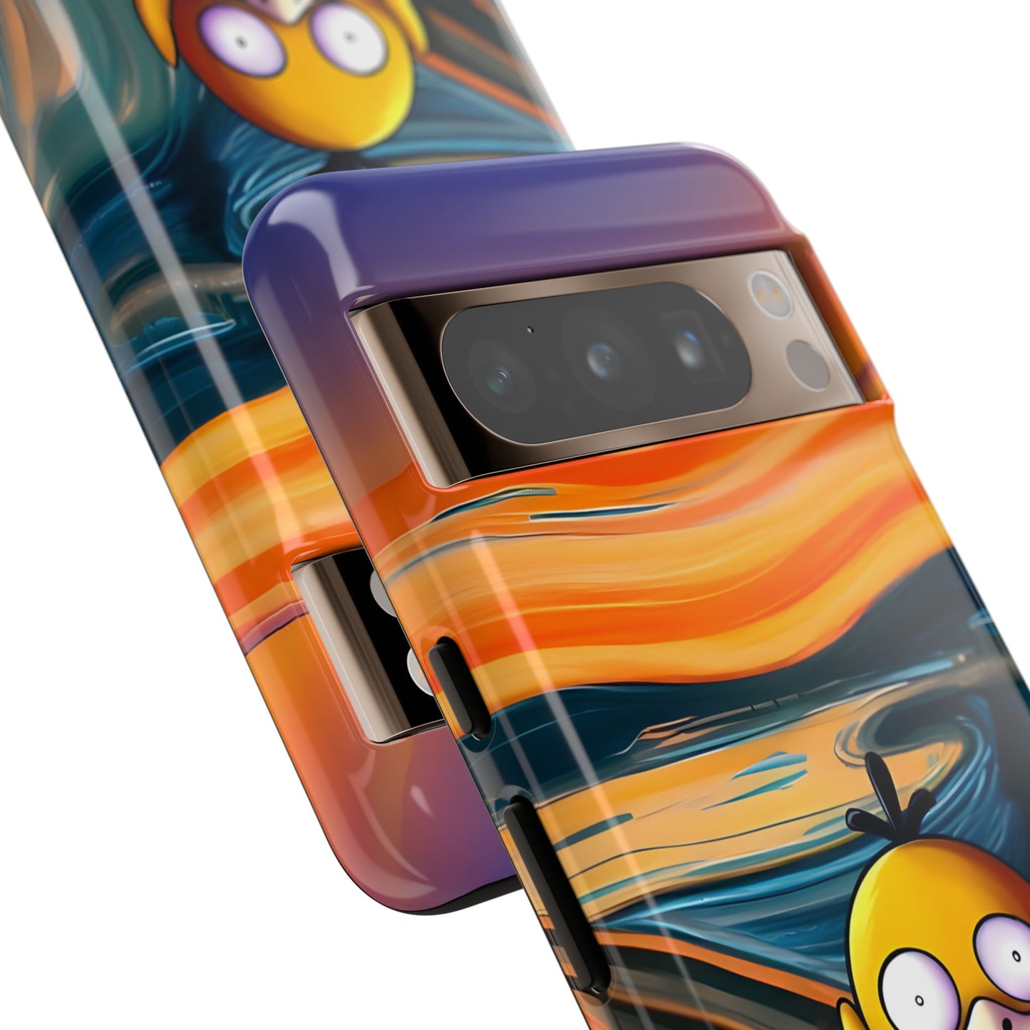 Psyduck's Scream Phone Case – A Whimsical Artistic Touch