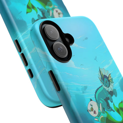 Aquatic Friends Phone Case – Oshawott & Vaporeon
