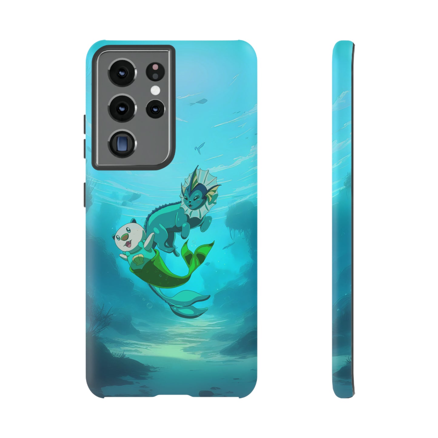 Aquatic Friends Phone Case – Oshawott & Vaporeon