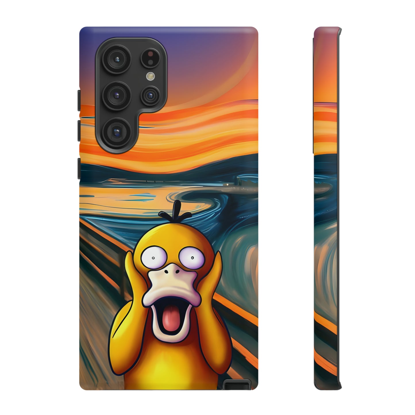 Psyduck's Scream Phone Case – A Whimsical Artistic Touch