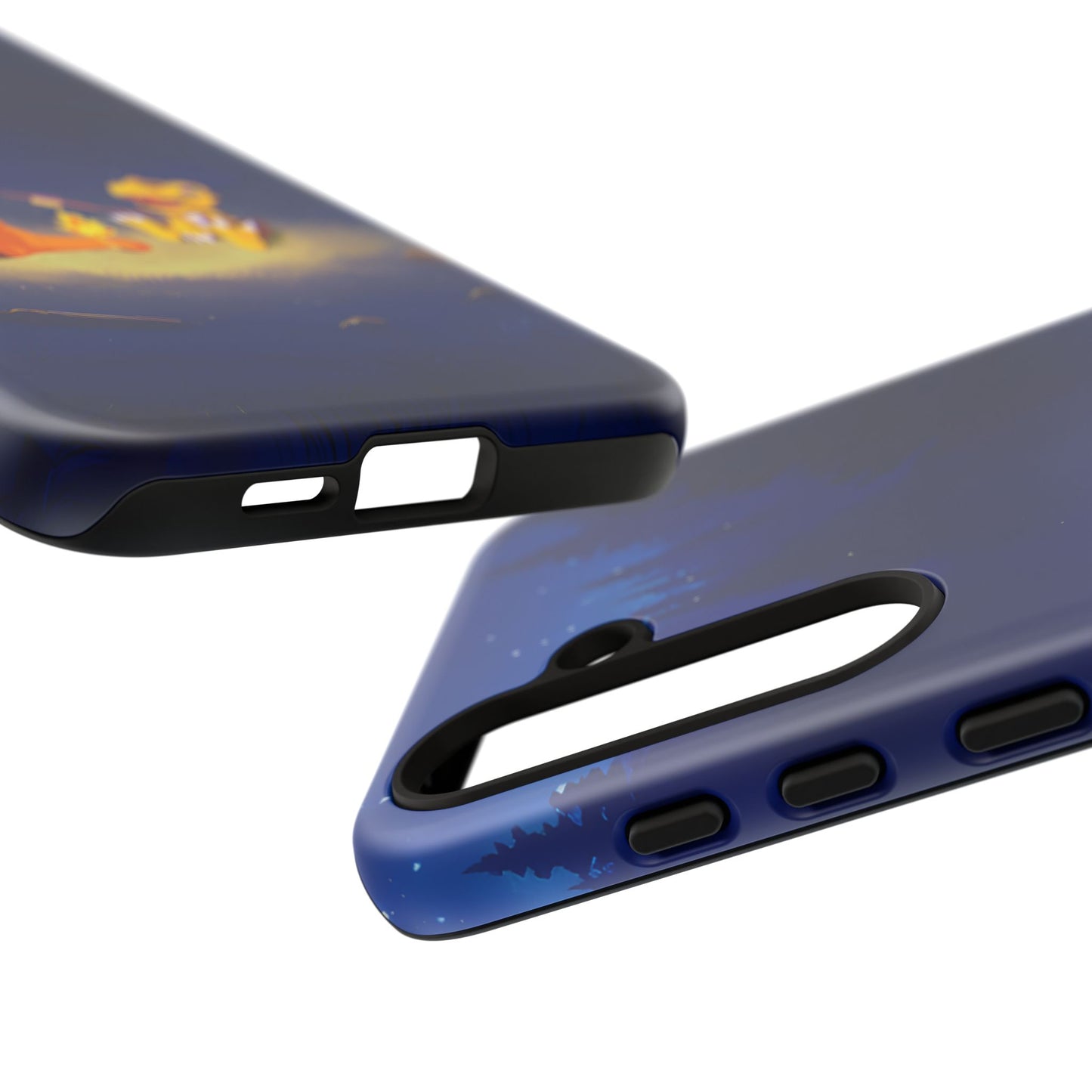 Blazing Friendship: Agumon & Charmander Phone Case