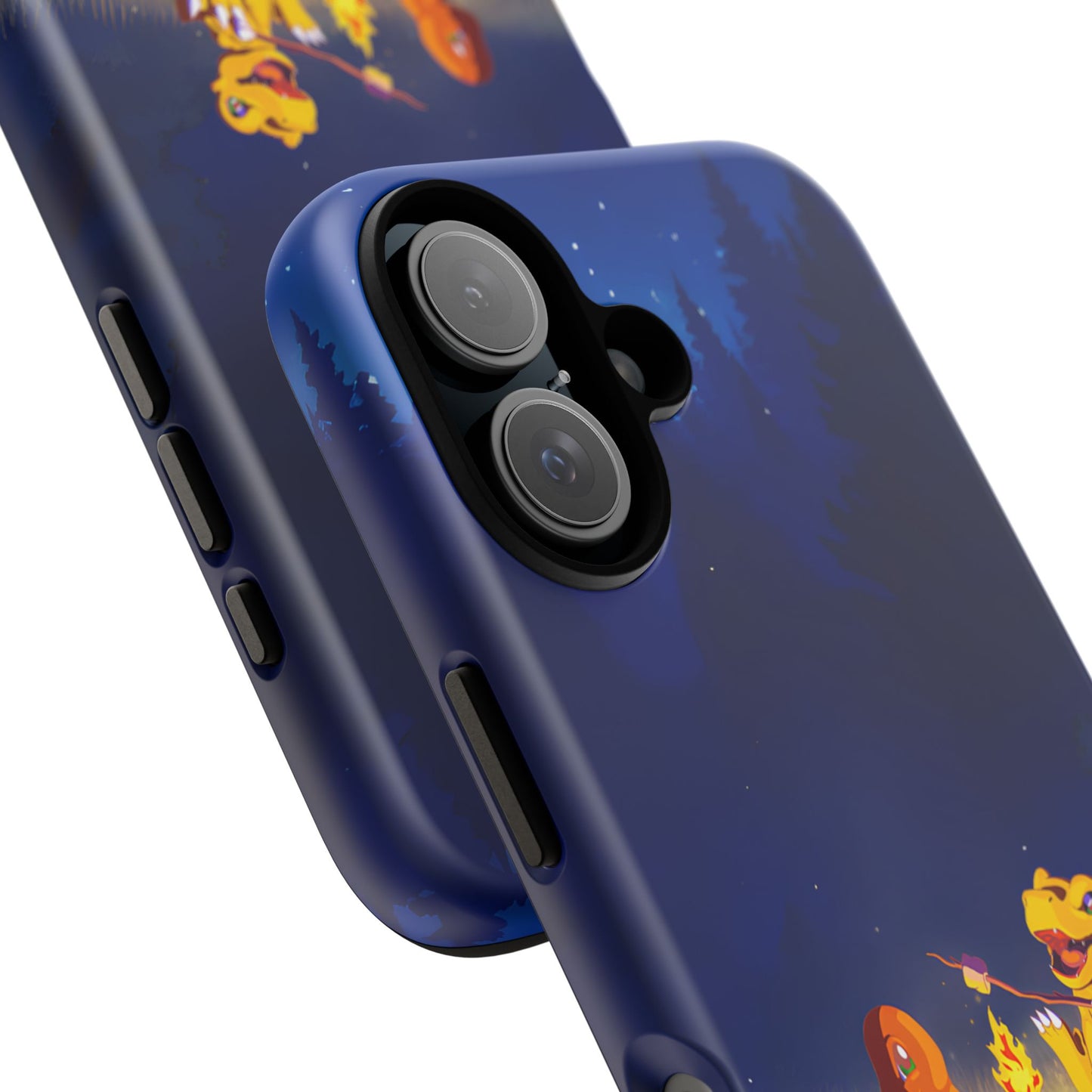 Blazing Friendship: Agumon & Charmander Phone Case