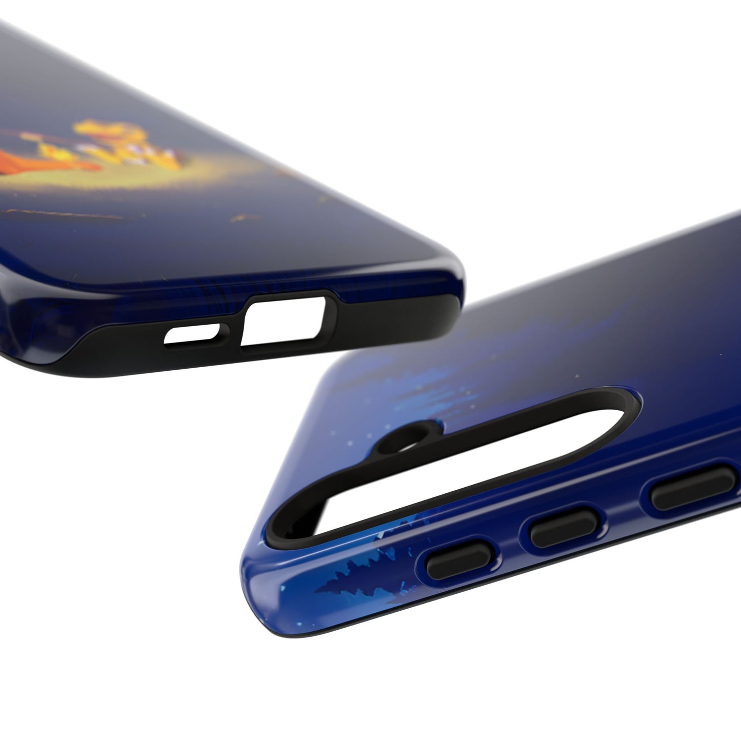 Blazing Friendship: Agumon & Charmander Phone Case