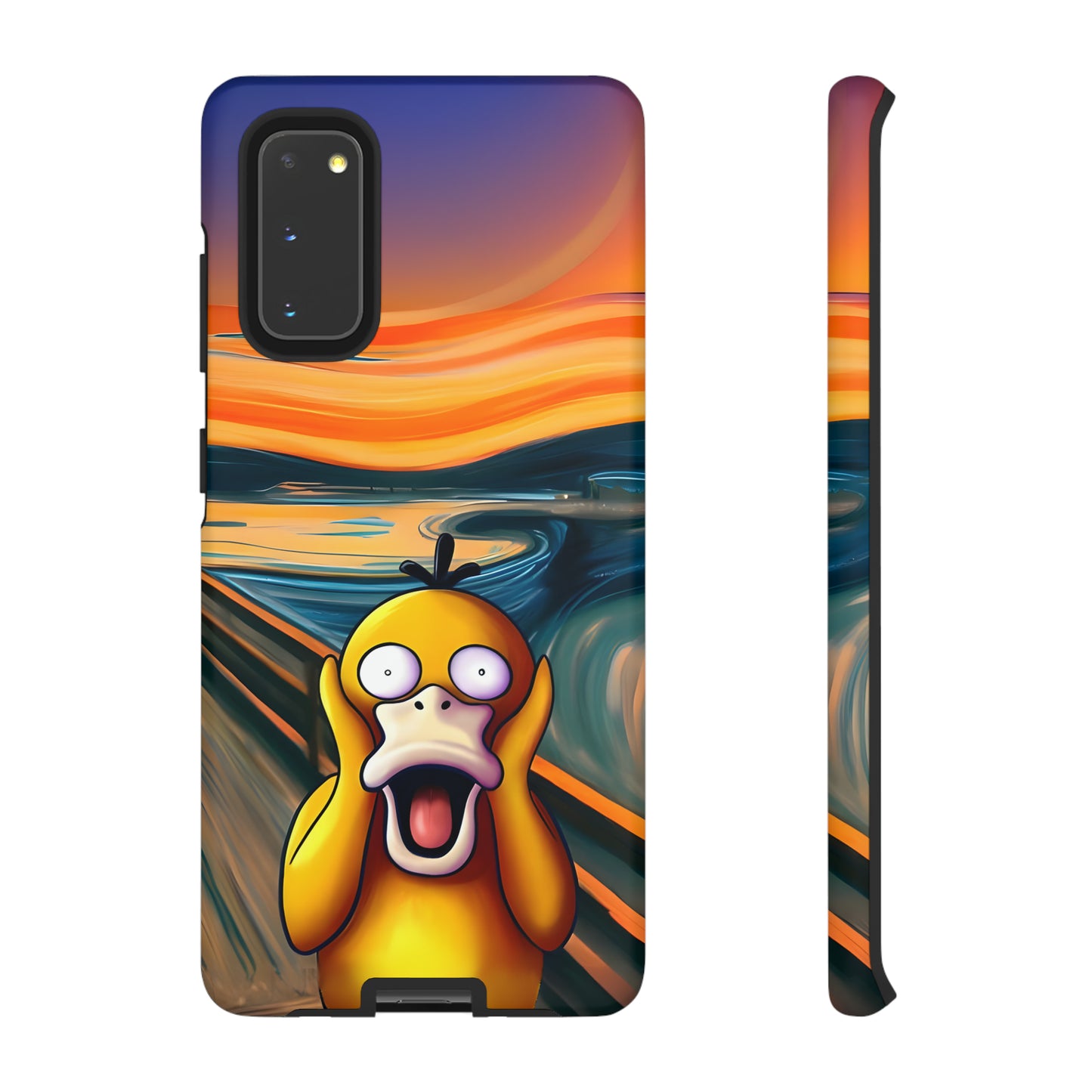 Psyduck's Scream Phone Case – A Whimsical Artistic Touch