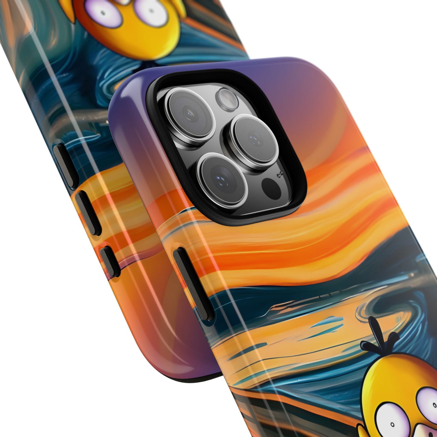 Psyduck's Scream Phone Case – A Whimsical Artistic Touch