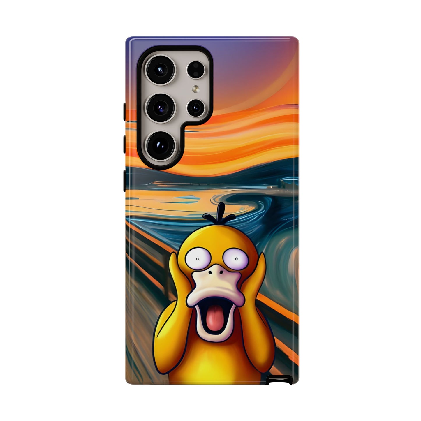Psyduck's Scream Phone Case – A Whimsical Artistic Touch
