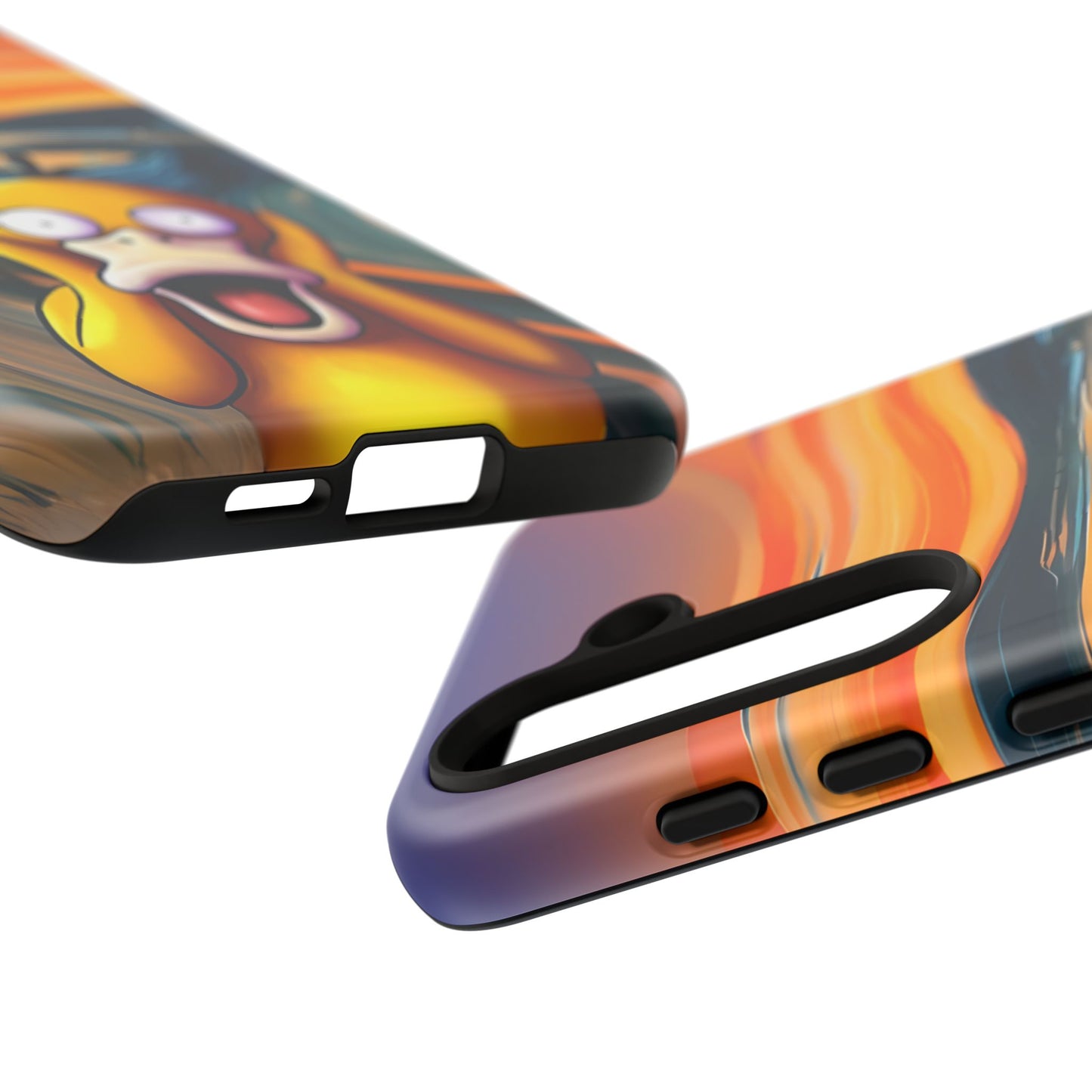 Psyduck's Scream Phone Case – A Whimsical Artistic Touch