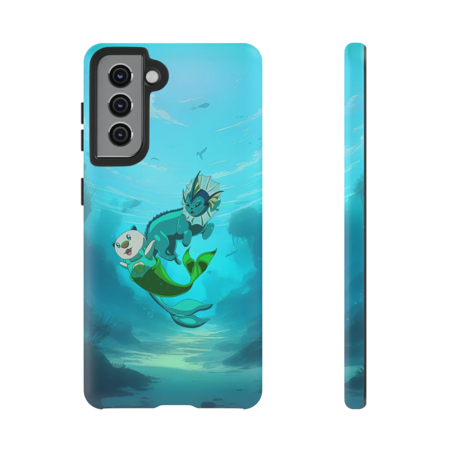 Aquatic Friends Phone Case – Oshawott & Vaporeon