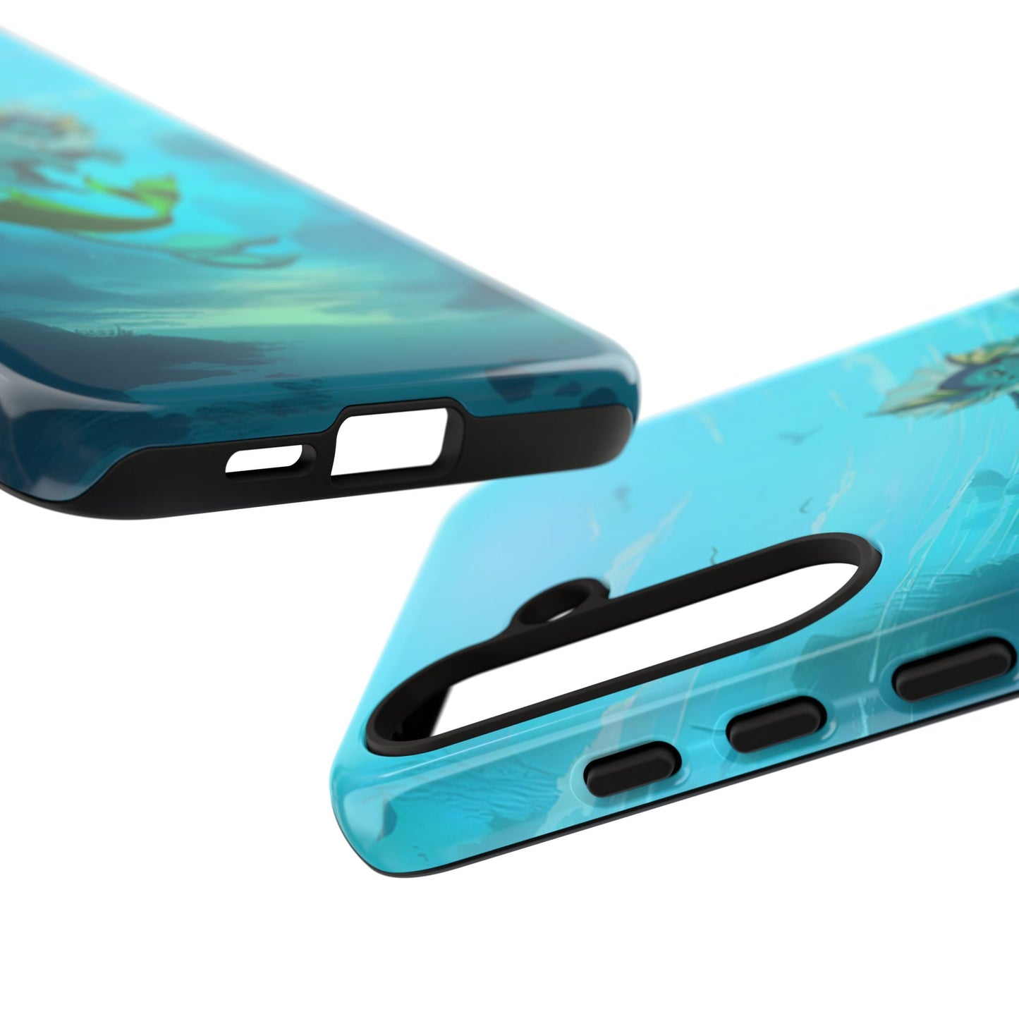 Aquatic Friends Phone Case – Oshawott & Vaporeon