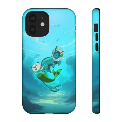 Aquatic Friends Phone Case – Oshawott & Vaporeon