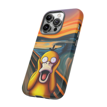 Psyduck's Scream Phone Case – A Whimsical Artistic Touch