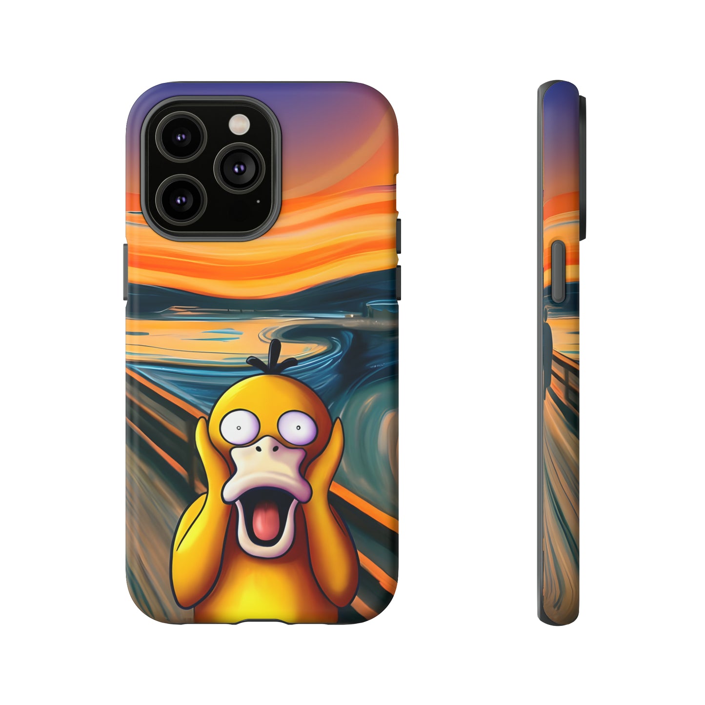 Psyduck's Scream Phone Case – A Whimsical Artistic Touch