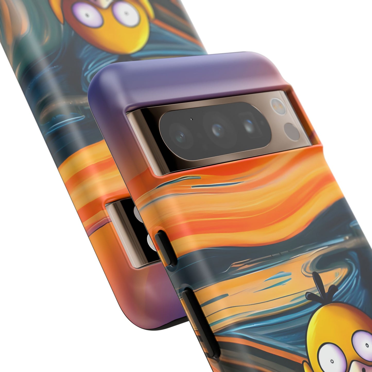 Psyduck's Scream Phone Case – A Whimsical Artistic Touch