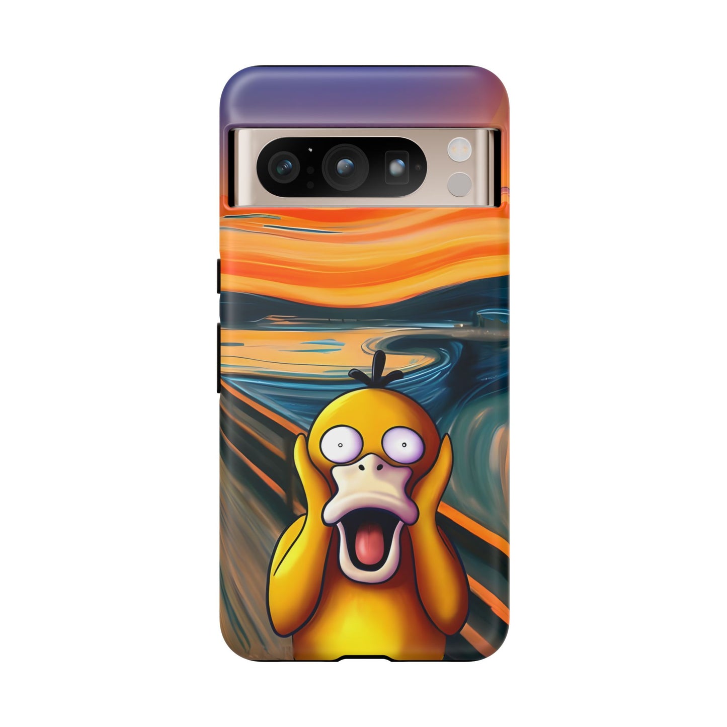 Psyduck's Scream Phone Case – A Whimsical Artistic Touch