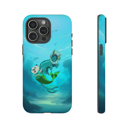 Aquatic Friends Phone Case – Oshawott & Vaporeon