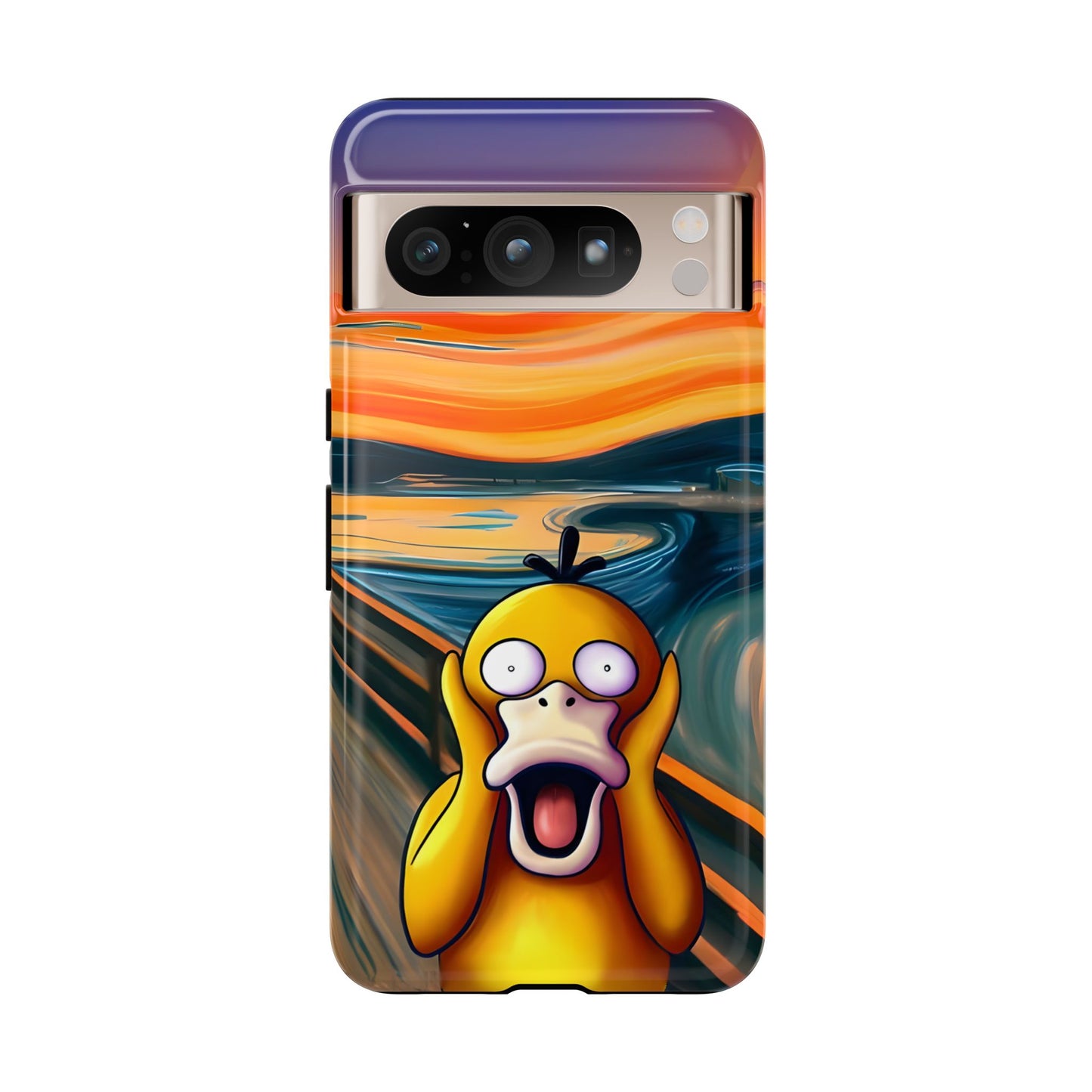 Psyduck's Scream Phone Case – A Whimsical Artistic Touch