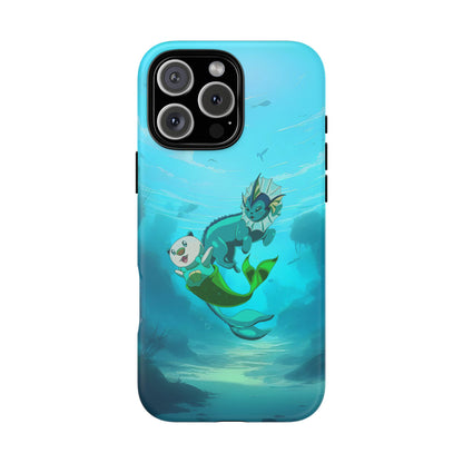 Aquatic Friends Phone Case – Oshawott & Vaporeon