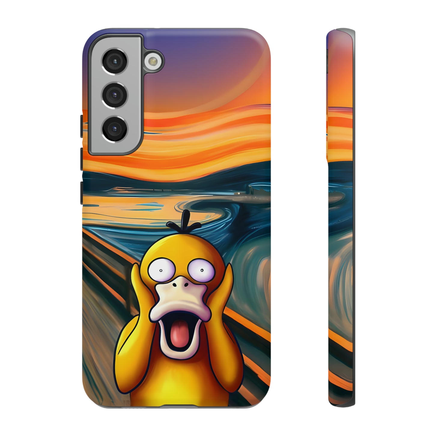 Psyduck's Scream Phone Case – A Whimsical Artistic Touch