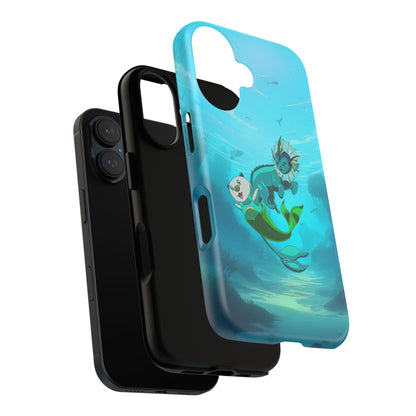 Aquatic Friends Phone Case – Oshawott & Vaporeon