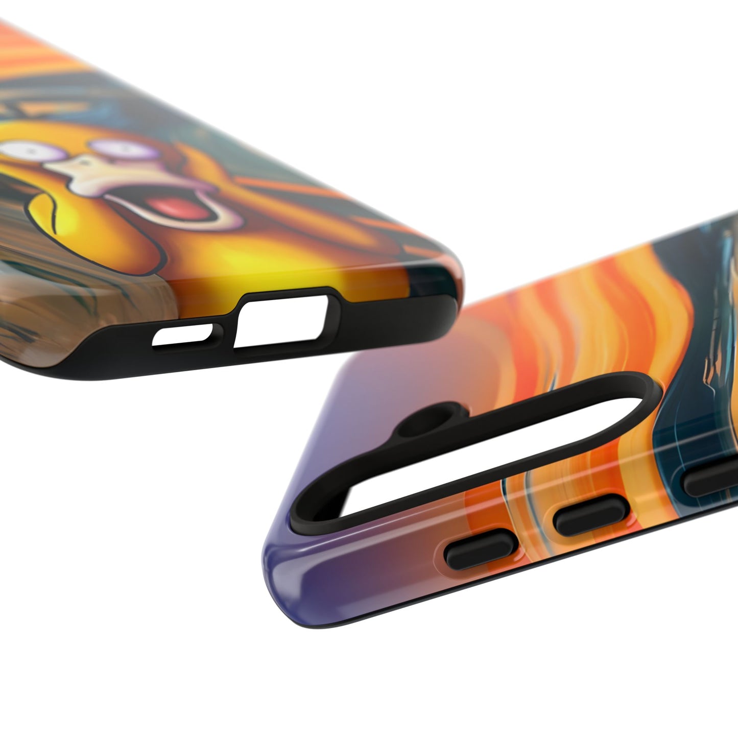 Psyduck's Scream Phone Case – A Whimsical Artistic Touch