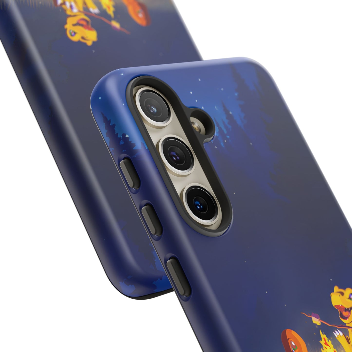 Blazing Friendship: Agumon & Charmander Phone Case