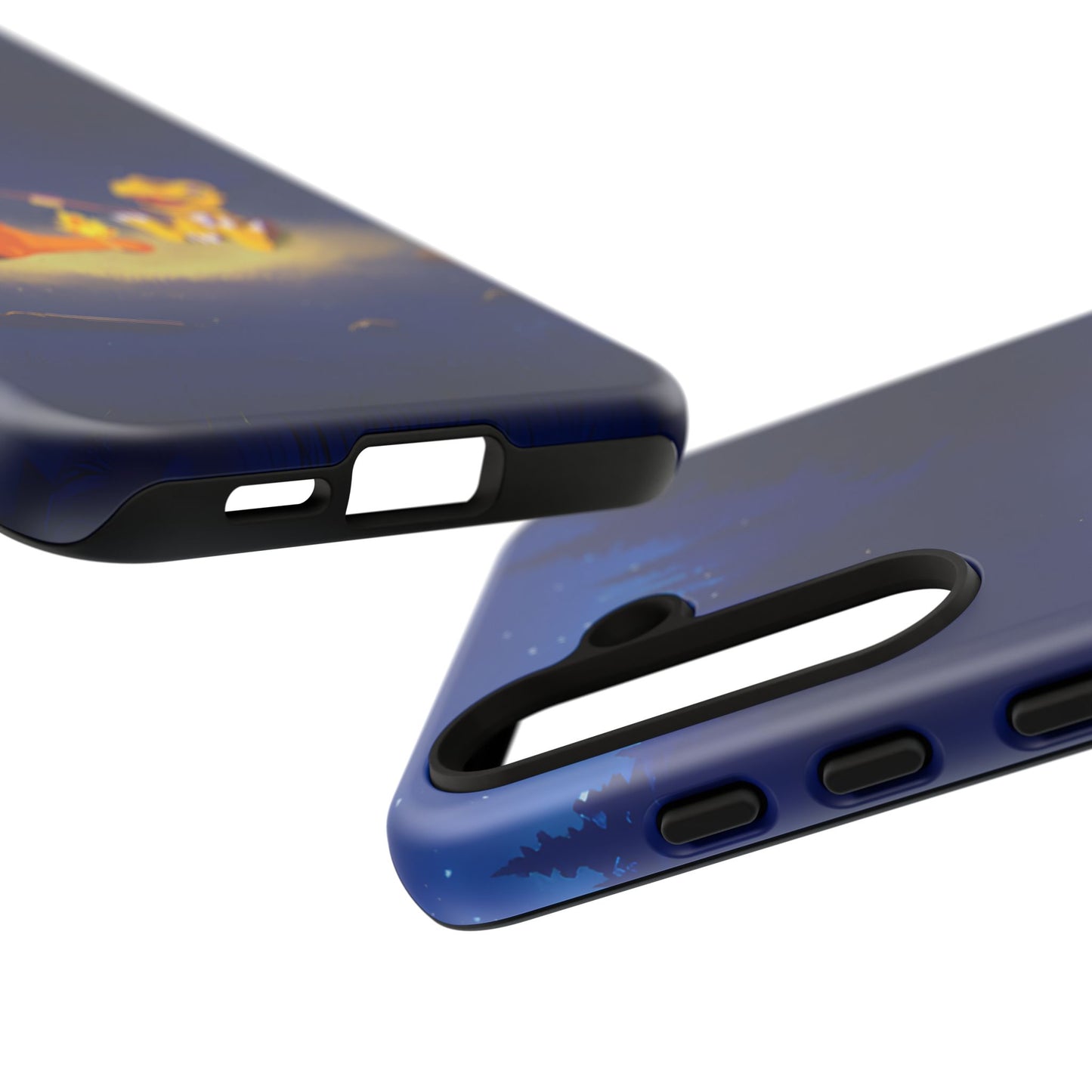 Blazing Friendship: Agumon & Charmander Phone Case