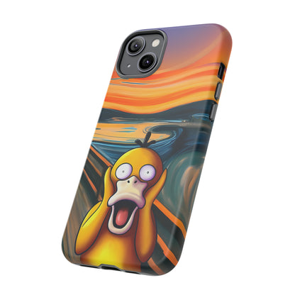 Psyduck's Scream Phone Case – A Whimsical Artistic Touch