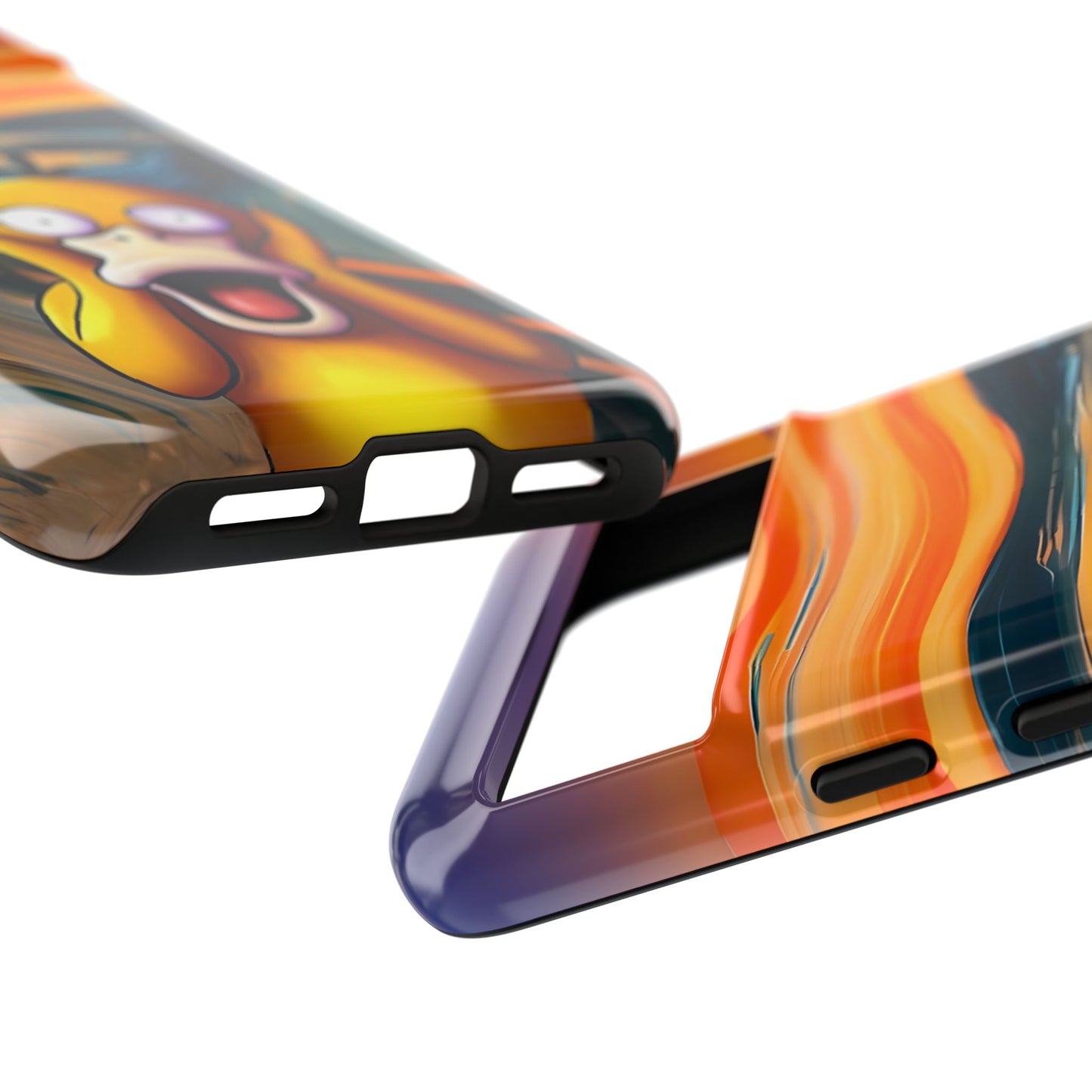 Psyduck's Scream Phone Case – A Whimsical Artistic Touch