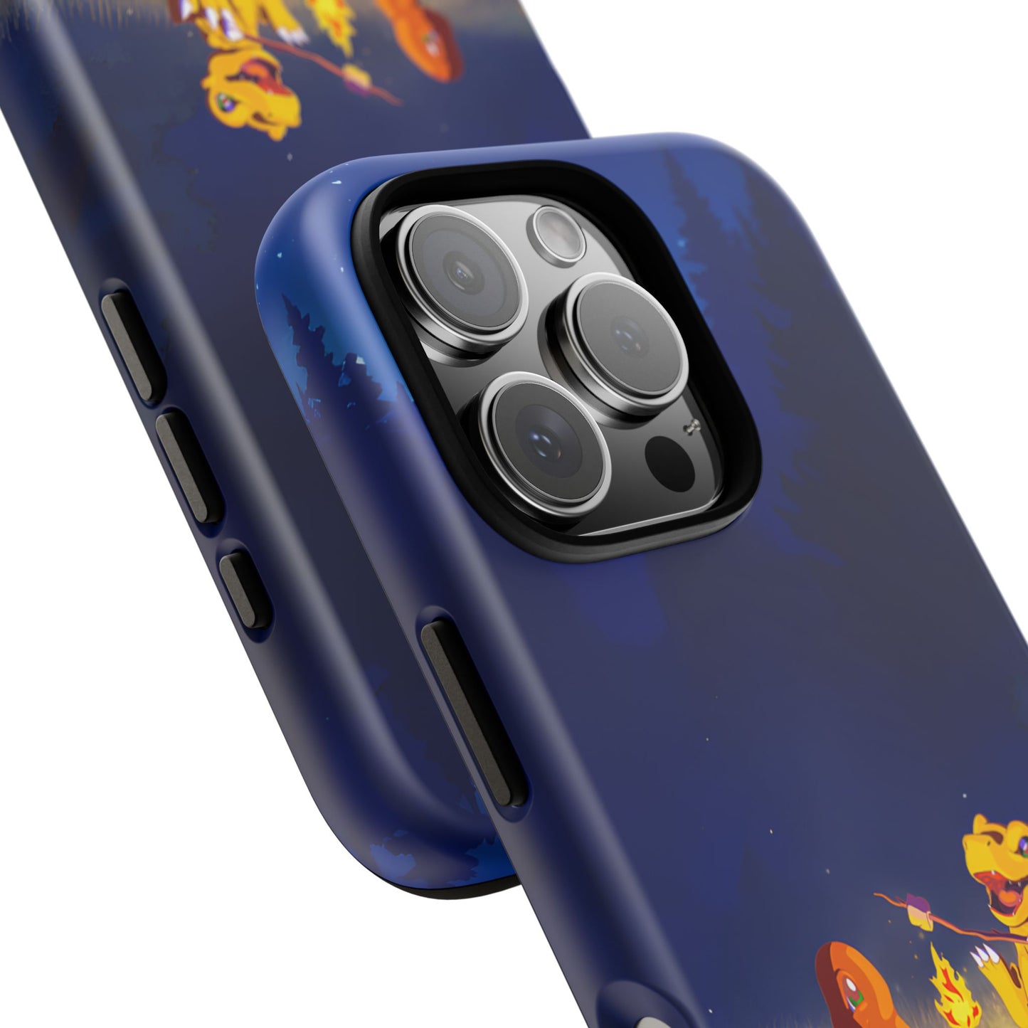 Blazing Friendship: Agumon & Charmander Phone Case