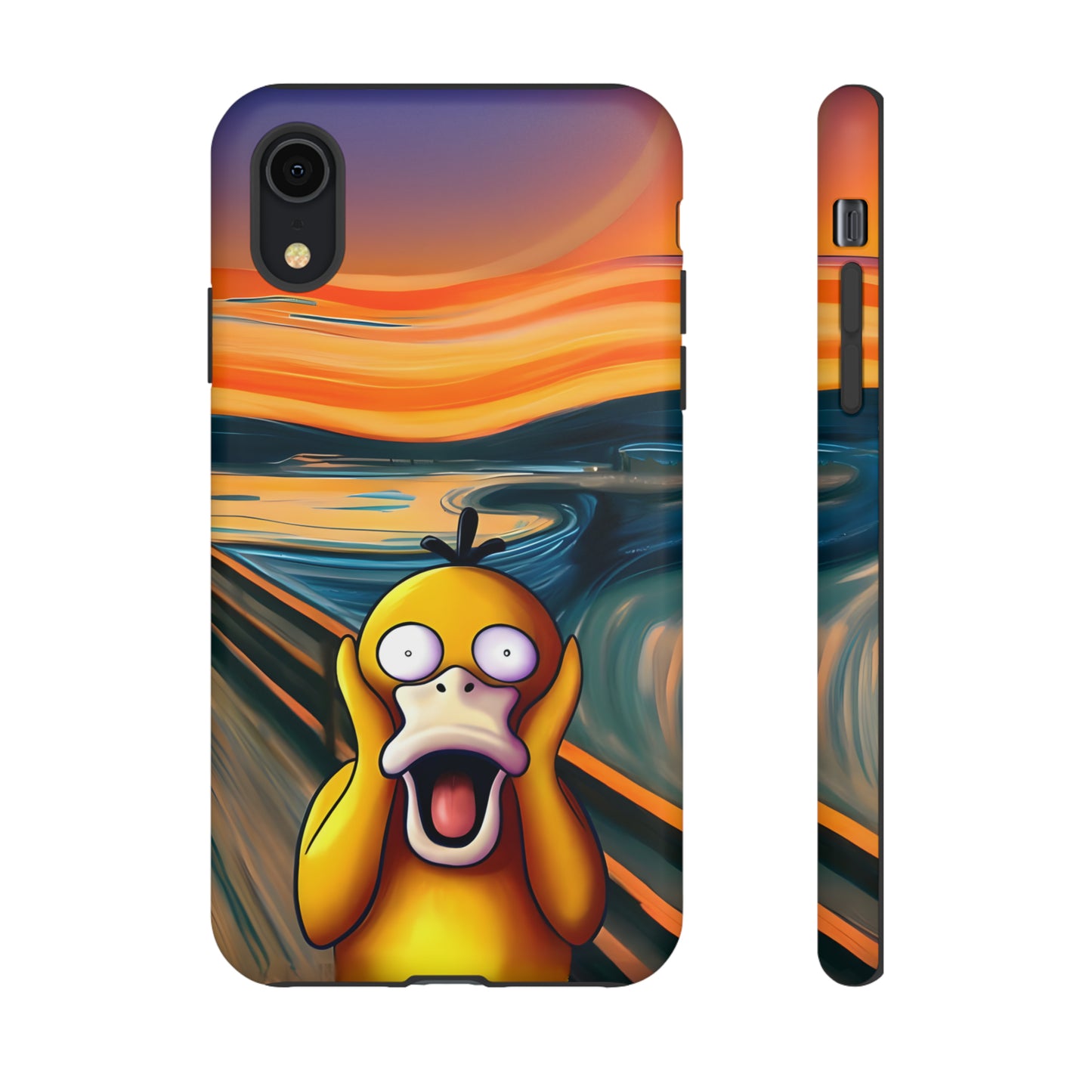 Psyduck's Scream Phone Case – A Whimsical Artistic Touch