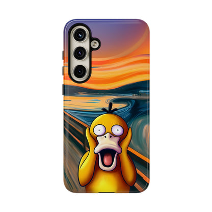 Psyduck's Scream Phone Case – A Whimsical Artistic Touch