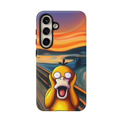 Psyduck's Scream Phone Case – A Whimsical Artistic Touch