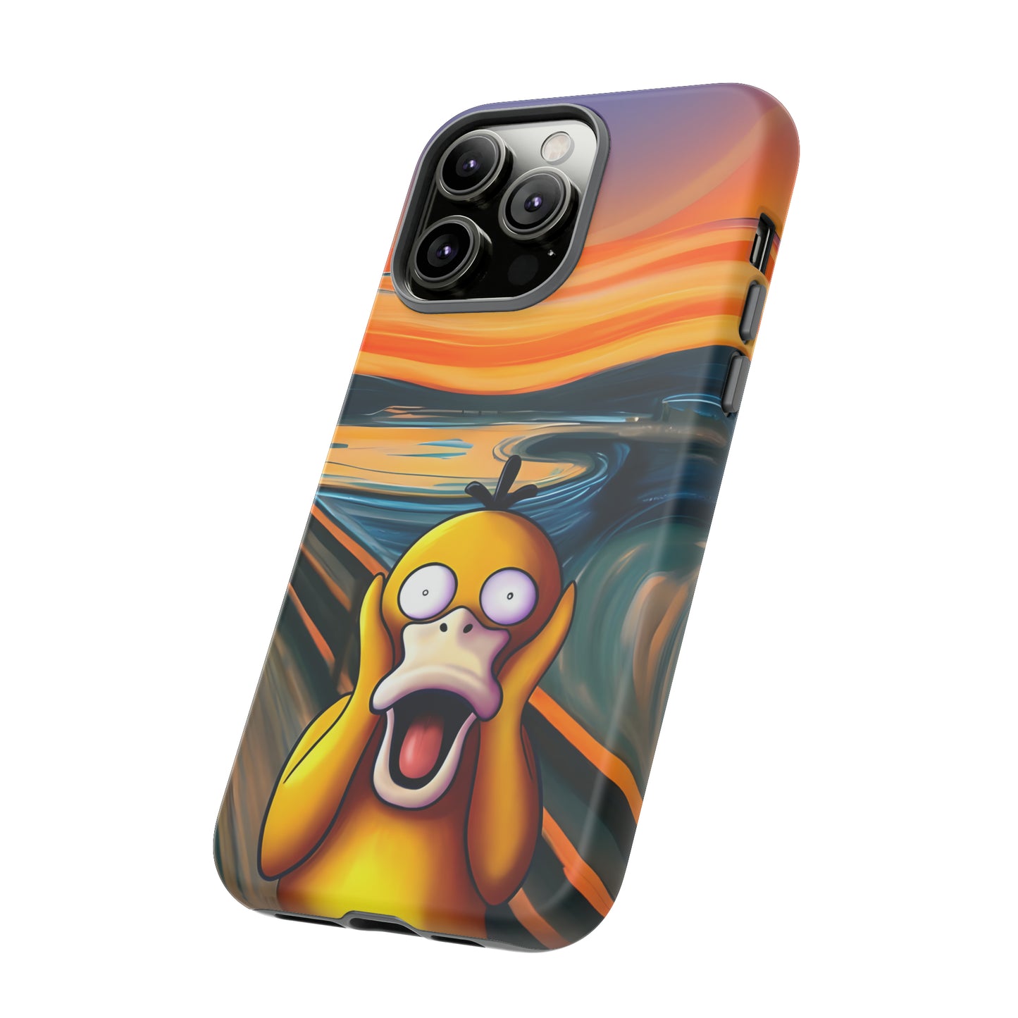 Psyduck's Scream Phone Case – A Whimsical Artistic Touch