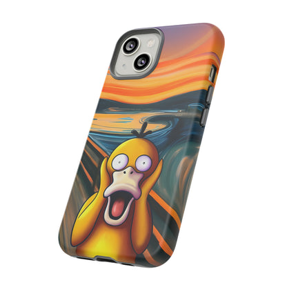 Psyduck's Scream Phone Case – A Whimsical Artistic Touch