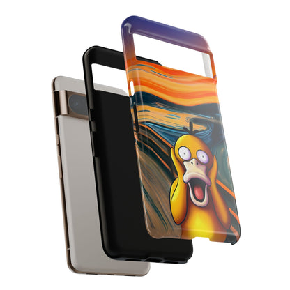 Psyduck's Scream Phone Case – A Whimsical Artistic Touch