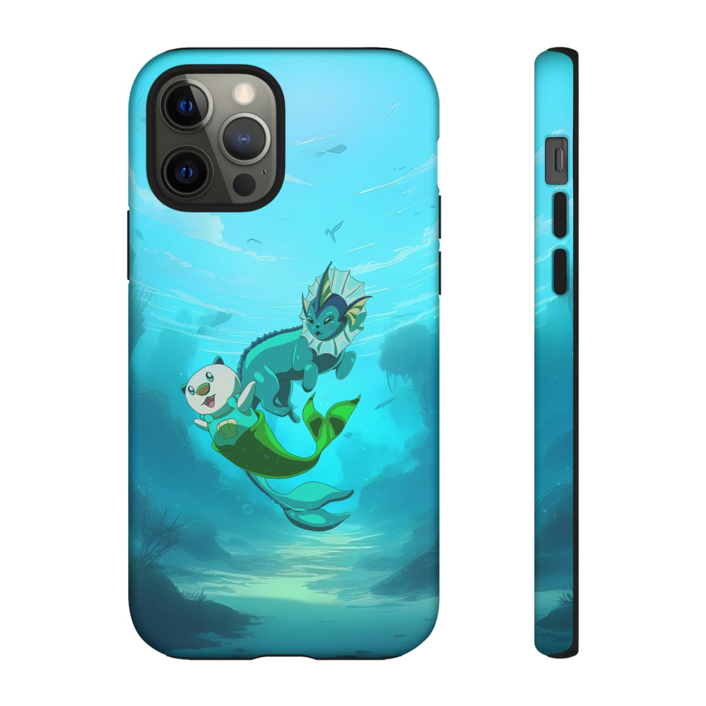 Aquatic Friends Phone Case – Oshawott & Vaporeon