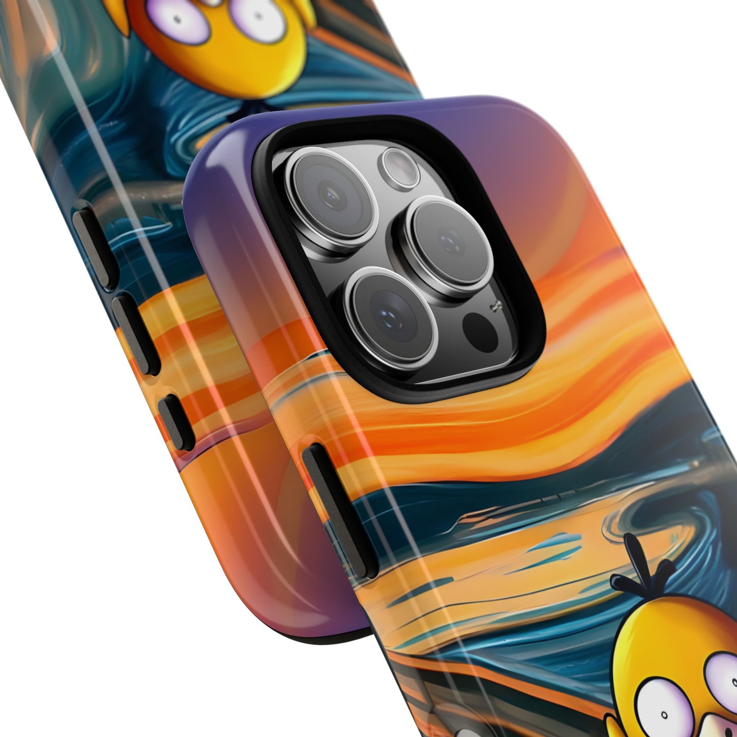 Psyduck's Scream Phone Case – A Whimsical Artistic Touch