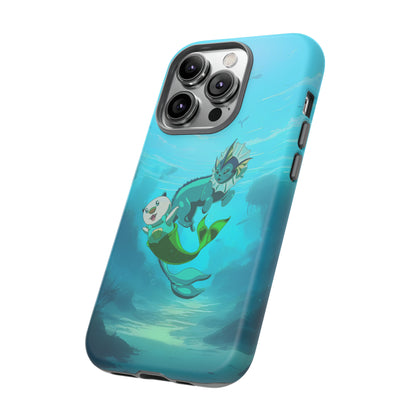 Aquatic Friends Phone Case – Oshawott & Vaporeon