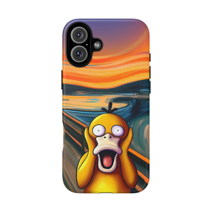 Psyduck's Scream Phone Case – A Whimsical Artistic Touch