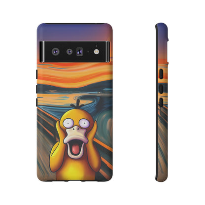 Psyduck's Scream Phone Case – A Whimsical Artistic Touch